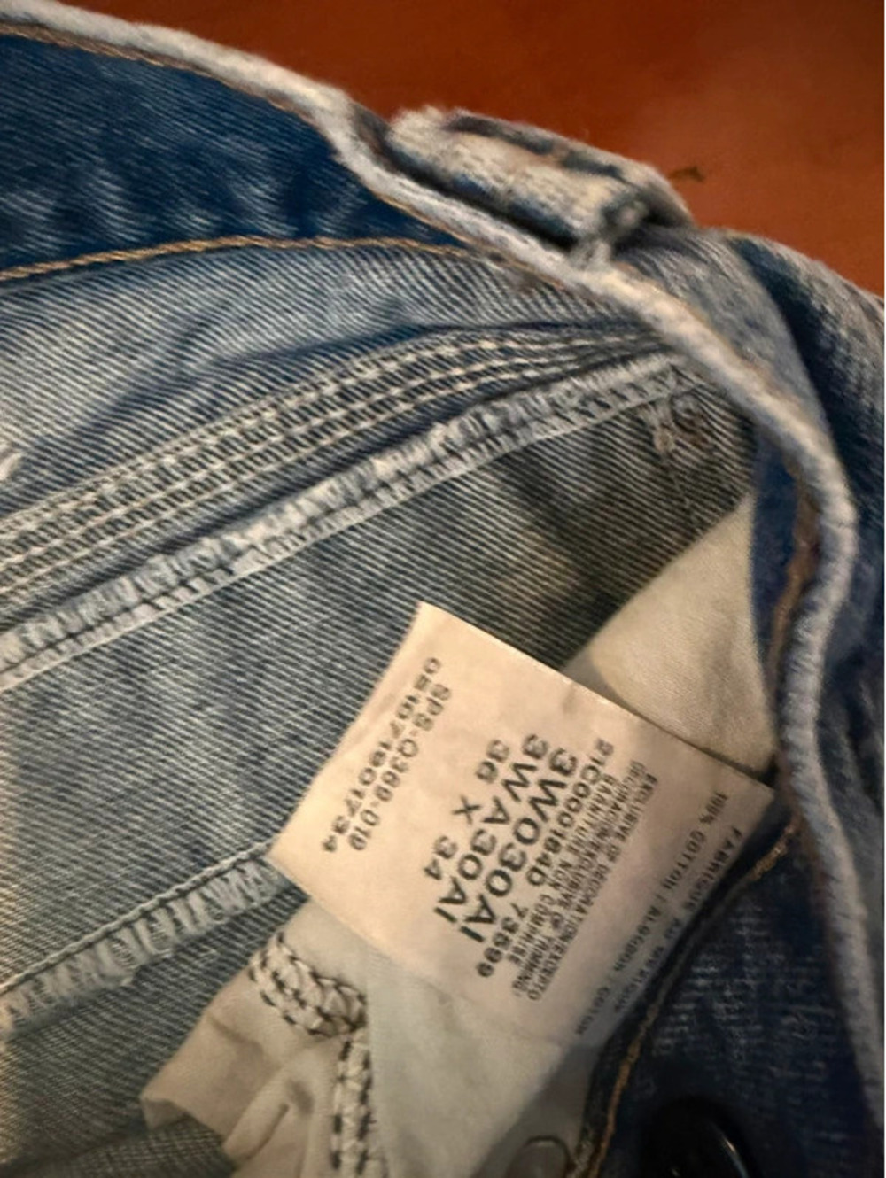 Baggy Y2K Wangler double knees - Picture 6 of 8